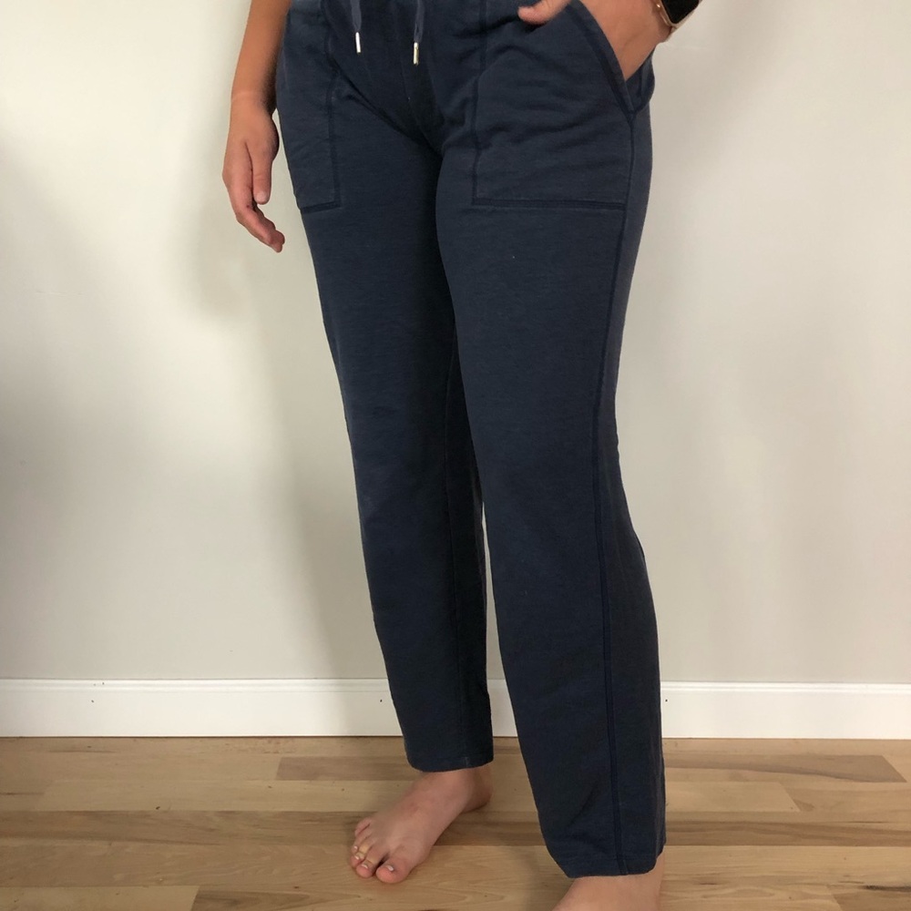 Eddie Bauer navy blue sweat pants